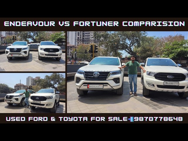 Toyota Fortuner and Ford Endeavour